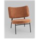 Кресло|Stool Group|Кресло District Lounge букле терракотовый Кресло|Stool Group|Кресло District Lounge букле терракотовый
