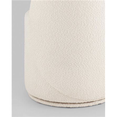 Пуф|Stool Group|Пуф Loreen вращающийся букле белый