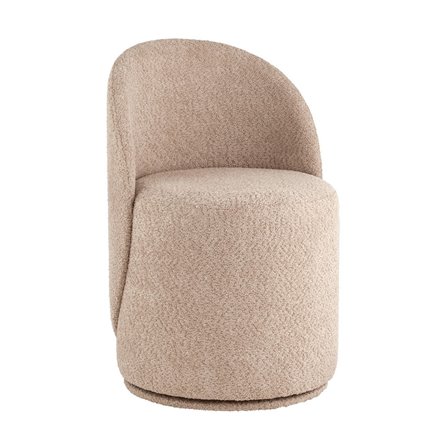 Пуф Loreen вращающийся букле капучино