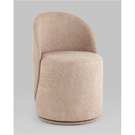 Пуф|Stool Group|Пуф Loreen вращающийся букле капучино