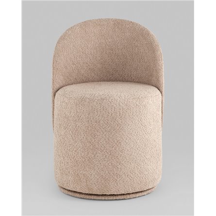 Пуф|Stool Group|Пуф Loreen вращающийся букле капучино