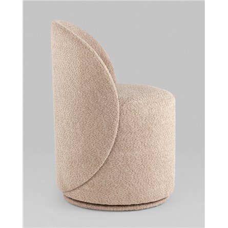 Пуф|Stool Group|Пуф Loreen вращающийся букле капучино