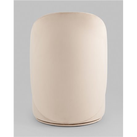 Самовывоз в день оплаты. Гарантия 1 год.|Stool Group|Пуф Loreen вращающийся велюр молочный