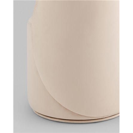 Самовывоз в день оплаты. Гарантия 1 год.|Stool Group|Пуф Loreen вращающийся велюр молочный