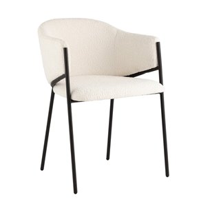 Стул Brace букле белый