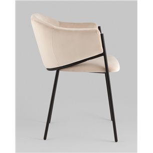 Стул|Stool Group|Стул Brace велюр молочный