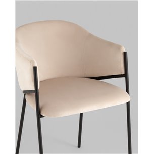 Стул|Stool Group|Стул Brace велюр молочный