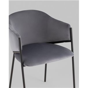 Стул|Stool Group|Стул Brace велюр серый