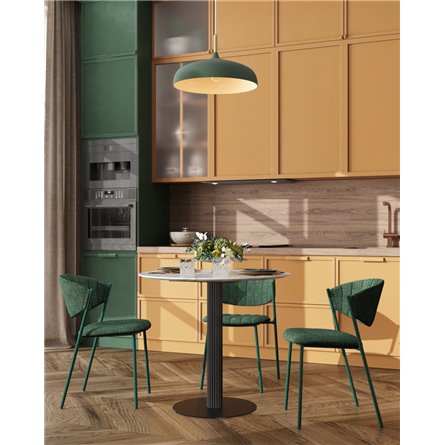 Стул|Stool Group|Харпер ткань рогожка зеленый каркас зеленый полуглянцевый муар