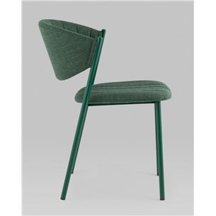 Стул|Stool Group|Харпер ткань рогожка зеленый каркас зеленый полуглянцевый муар