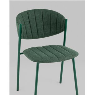 Стул|Stool Group|Харпер ткань рогожка зеленый каркас зеленый полуглянцевый муар