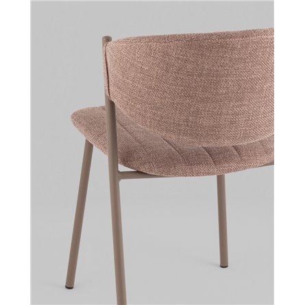 Стул|Stool Group|Харпер ткань рогожка капучино каркас бежево-серый матовый