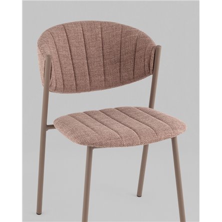 Стул|Stool Group|Харпер ткань рогожка капучино каркас бежево-серый матовый