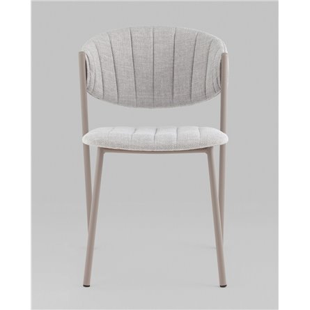 Стул|Stool Group|Харпер ткань рогожка серо-голубой каркас серый матовый