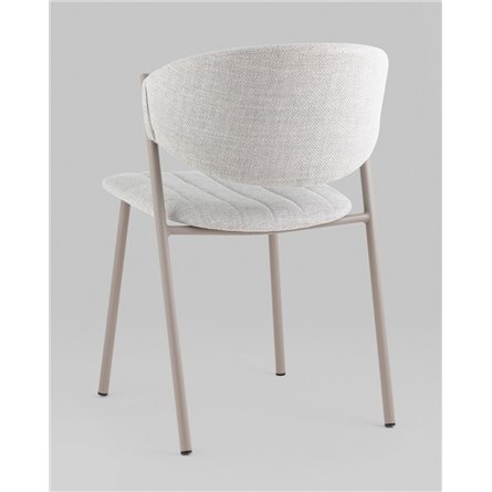 Стул|Stool Group|Харпер ткань рогожка серо-голубой каркас серый матовый