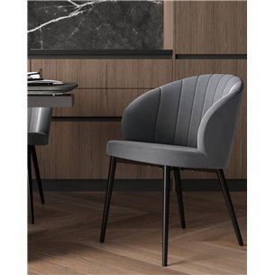 Стул|Stool Group|Стул Lastura велюр серый