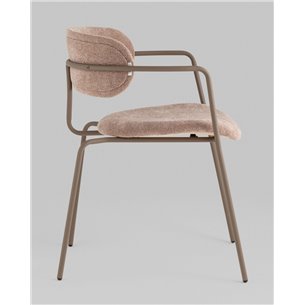 Стул|Stool Group|Стул Дженни букле бежевый каркас бежево-серый