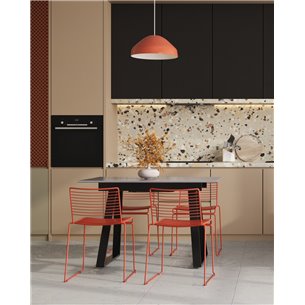 Стул|Stool Group|Стул Дженни букле бежевый каркас бежево-серый матовый