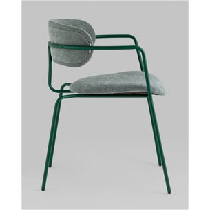 Стул|Stool Group|Стул Дженни букле бежевый каркас бежево-серый матовый
