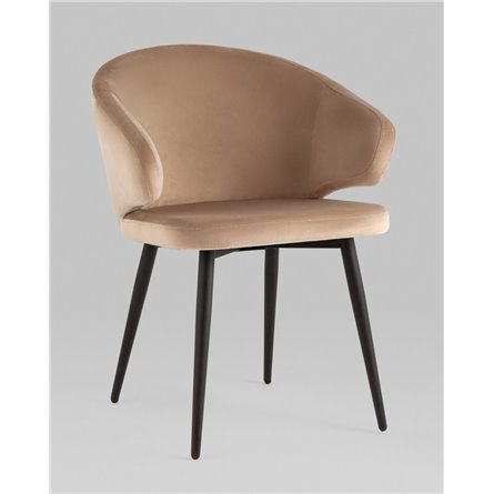 Стул|Stool Group|Стул с подлокотниками Codo велюр капучино