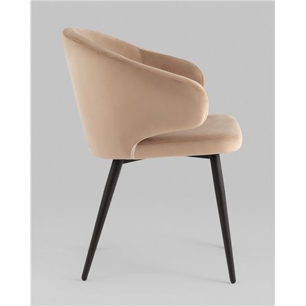 Стул|Stool Group|Стул с подлокотниками Codo велюр капучино