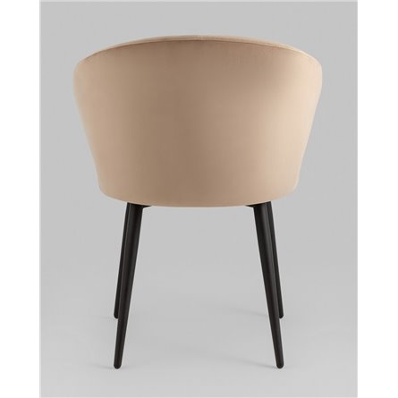 Стул|Stool Group|Стул с подлокотниками Codo велюр капучино