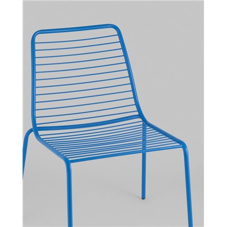 Стул|Stool Group|Дели металл голубой