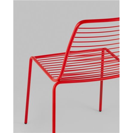 Стул|Stool Group|Дели металл красный