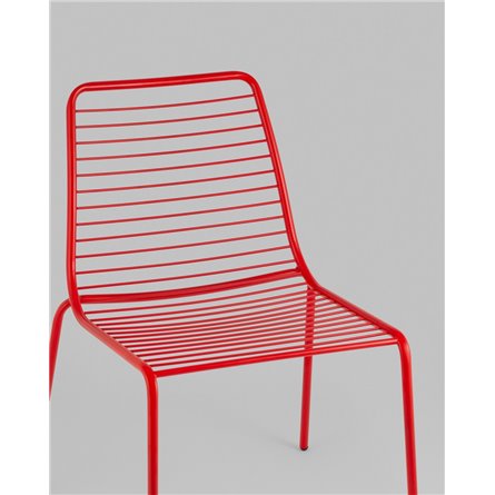 Стул|Stool Group|Дели металл красный