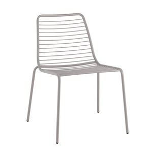 Стул Дели металл серый