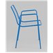 Стул|Stool Group|Дели металл голубой с подлокотниками Стул|Stool Group|Дели металл голубой с подлокотниками