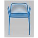 Стул|Stool Group|Дели металл голубой с подлокотниками Стул|Stool Group|Дели металл голубой с подлокотниками