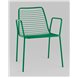 Стул|Stool Group|Дели металл зеленый с подлокотниками Стул|Stool Group|Дели металл зеленый с подлокотниками