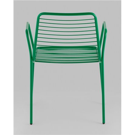 Стул|Stool Group|Дели металл зеленый с подлокотниками