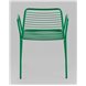 Стул|Stool Group|Дели металл зеленый с подлокотниками Стул|Stool Group|Дели металл зеленый с подлокотниками