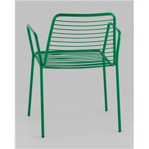 Стул|Stool Group|Дели металл зеленый с подлокотниками