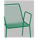 Стул|Stool Group|Дели металл зеленый с подлокотниками Стул|Stool Group|Дели металл зеленый с подлокотниками