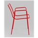 Стул|Stool Group|Дели металл красный с подлокотниками Стул|Stool Group|Дели металл красный с подлокотниками