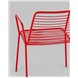 Стул|Stool Group|Дели металл красный с подлокотниками Стул|Stool Group|Дели металл красный с подлокотниками