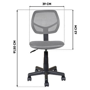 Компьютерное кресло|Stool Group|ЛОЛО серый