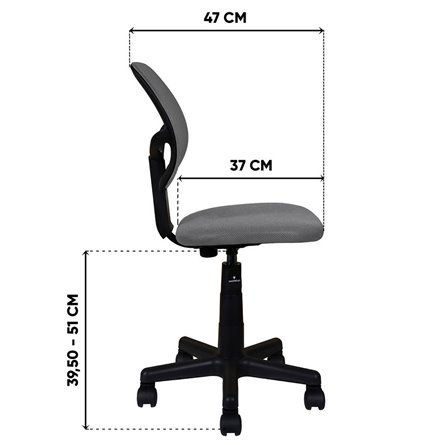 Компьютерное кресло|Stool Group|ЛОЛО серый