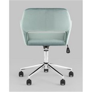 Кресло офисное|Stool Group|ROSS велюр серо-зеленый
