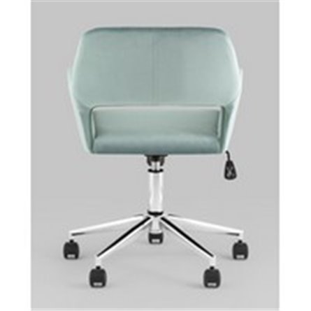 Кресло офисное|Stool Group|ROSS велюр серо-зеленый