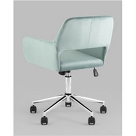 Кресло офисное|Stool Group|ROSS велюр серо-зеленый