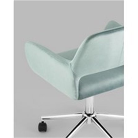 Кресло офисное|Stool Group|ROSS велюр серо-зеленый