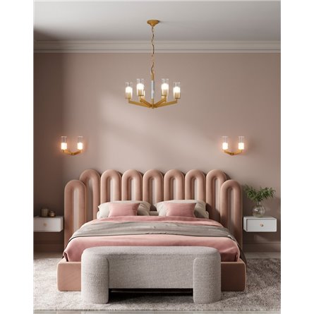 Люстры|Moderli|V11074-6P Brass