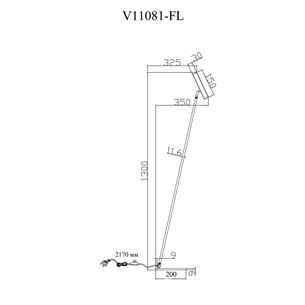 Торшер|Moderli|Торшер Moderli V11081-FL Harmo