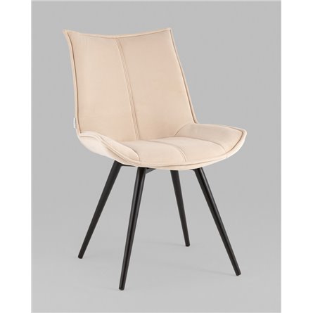 Стул|Stool Group|Робб велюр бежевый вращающийся