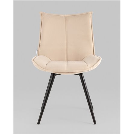 Стул|Stool Group|Робб велюр бежевый вращающийся