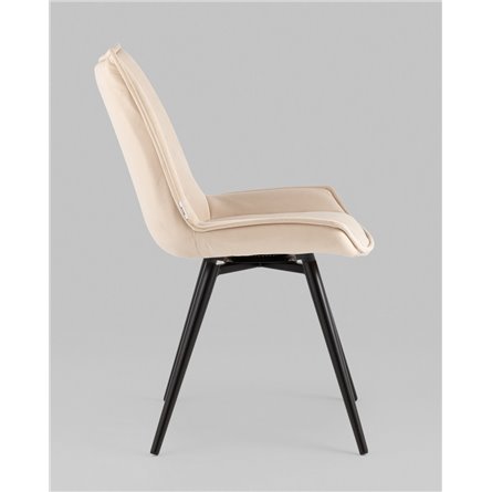 Стул|Stool Group|Робб велюр бежевый вращающийся